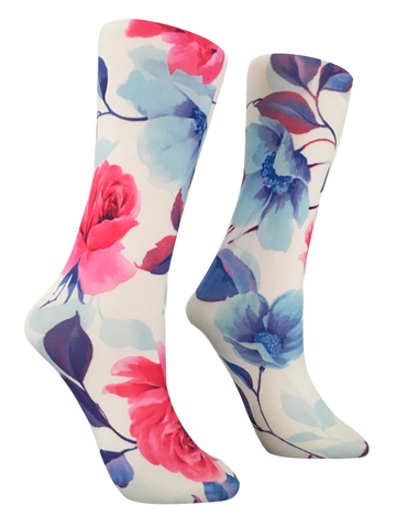 Soxtrot Knee High - American Garden