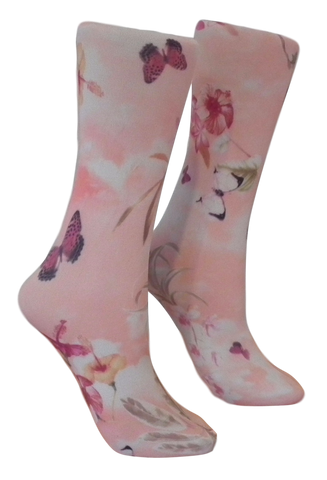 Soxtrot Knee High - Butterfly Garden