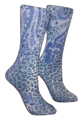 Soxtrot Knee High - Jungle Paisley