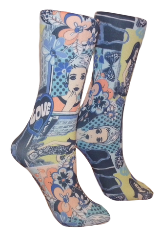 Soxtrot Knee High - London Love