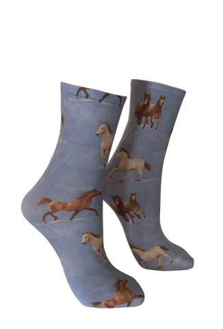 Denim Horses Anklets