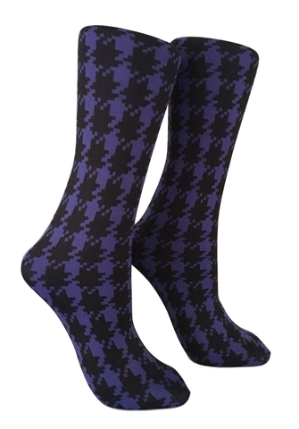 Houndstooth Periwinkle