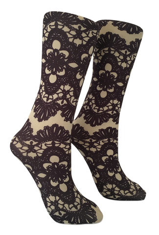 Soxtrot Knee High - Senorita Fossil