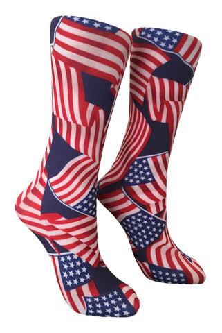 Soxtrot Knee High - Stars & Stripes