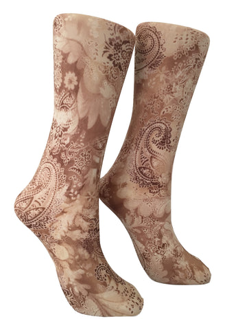 Cocoa Paisley
